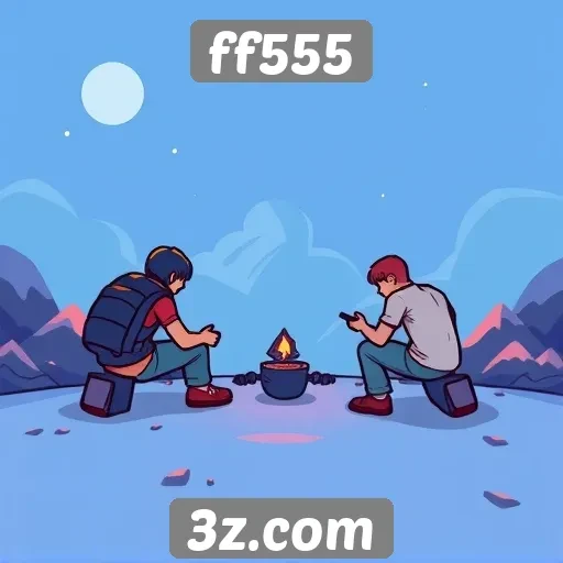 Estudo sobre a comunidade de jogadores no ff555